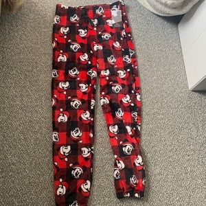 COPY - Mickey Mouse Fuzzy Pajama Pants